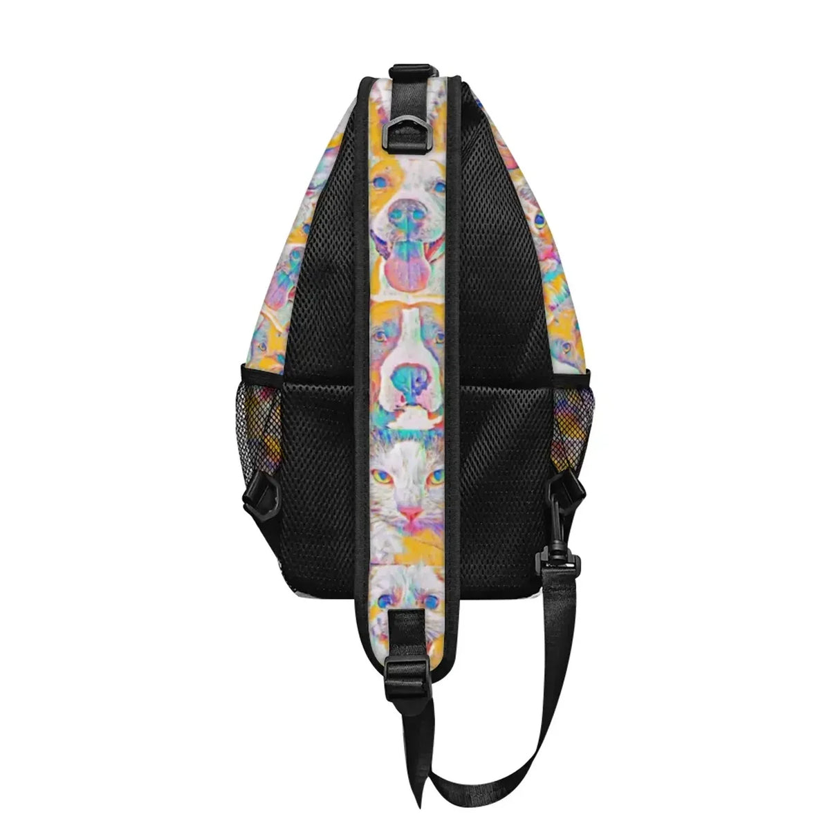 Crossbody Bag - Club 99 - (Turquoise/Orange/Cream) - Unisex - All Ages - The Merch by SizeIMA Visual Arts