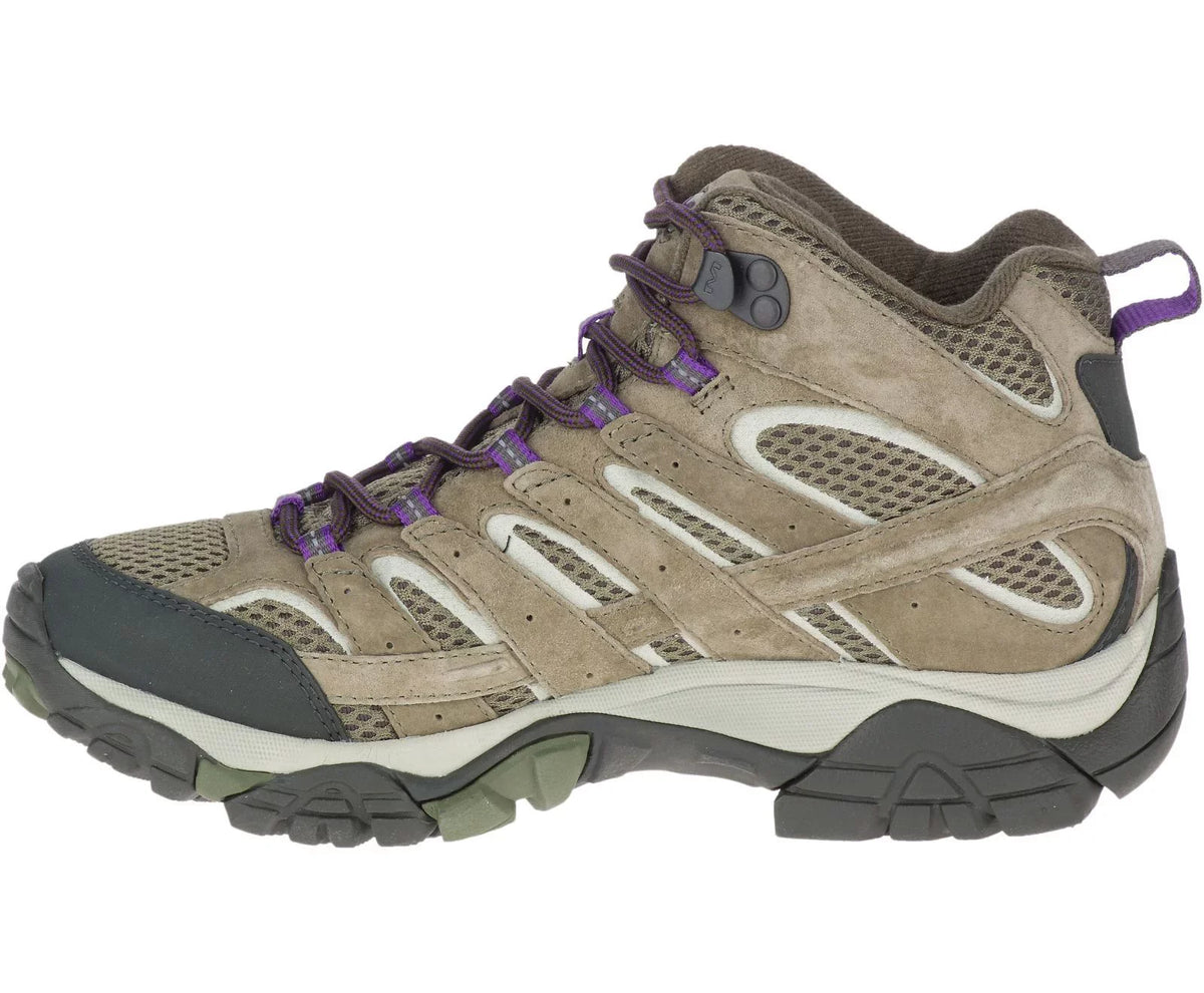 Merrell Women's Moab 2 Ventilator Mid Hiking Sizehoes, Olive, Sizeize 8.5 Wide