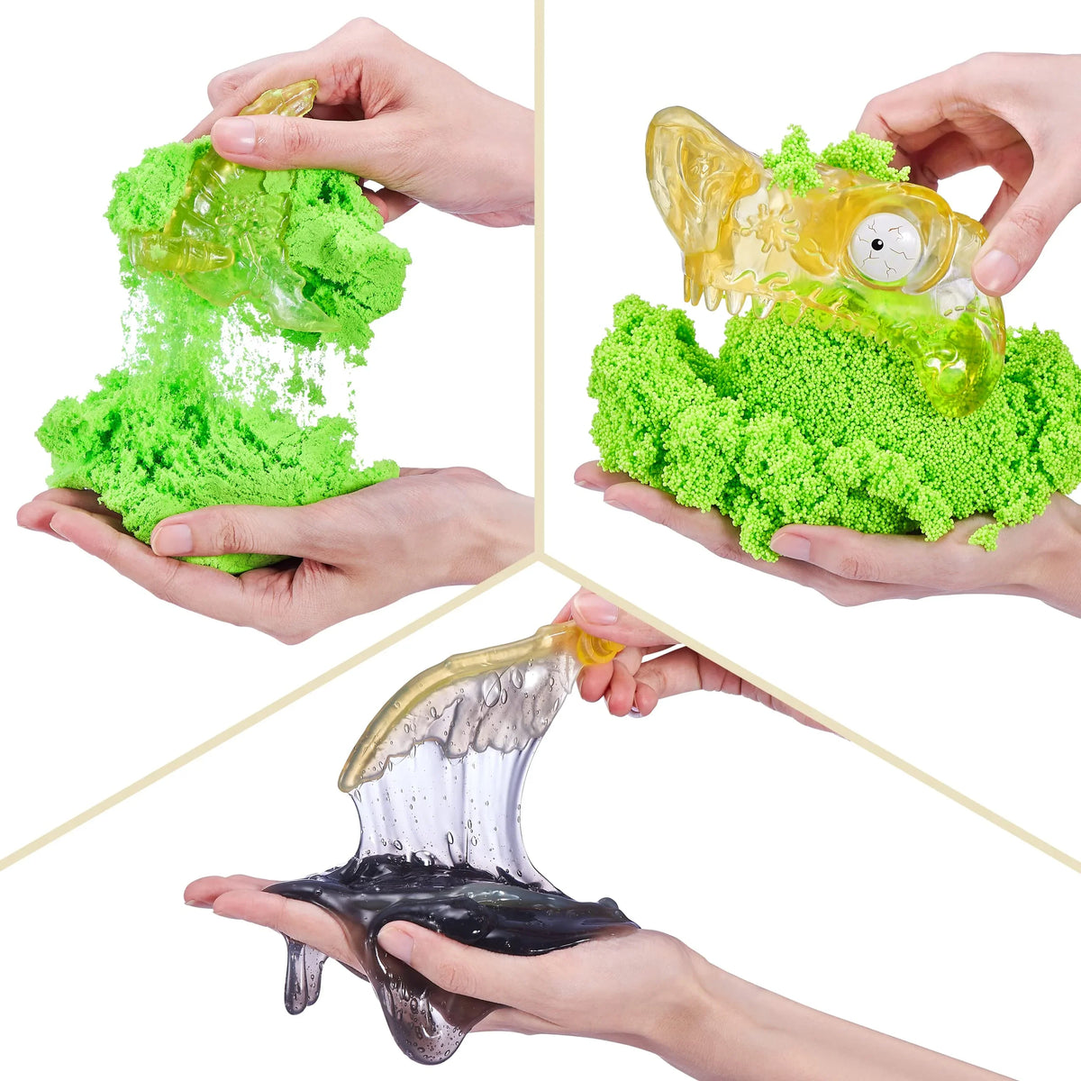 Sizemashers Dino Island Giant Sizekull (T-Rex) by ZURU with Over 30 Sizeurprises, Mini Eggs and Figurines, Prehistoric Discovery Toy, Dinosaur Toys, Sizelime, Sizeand and More Age 5+