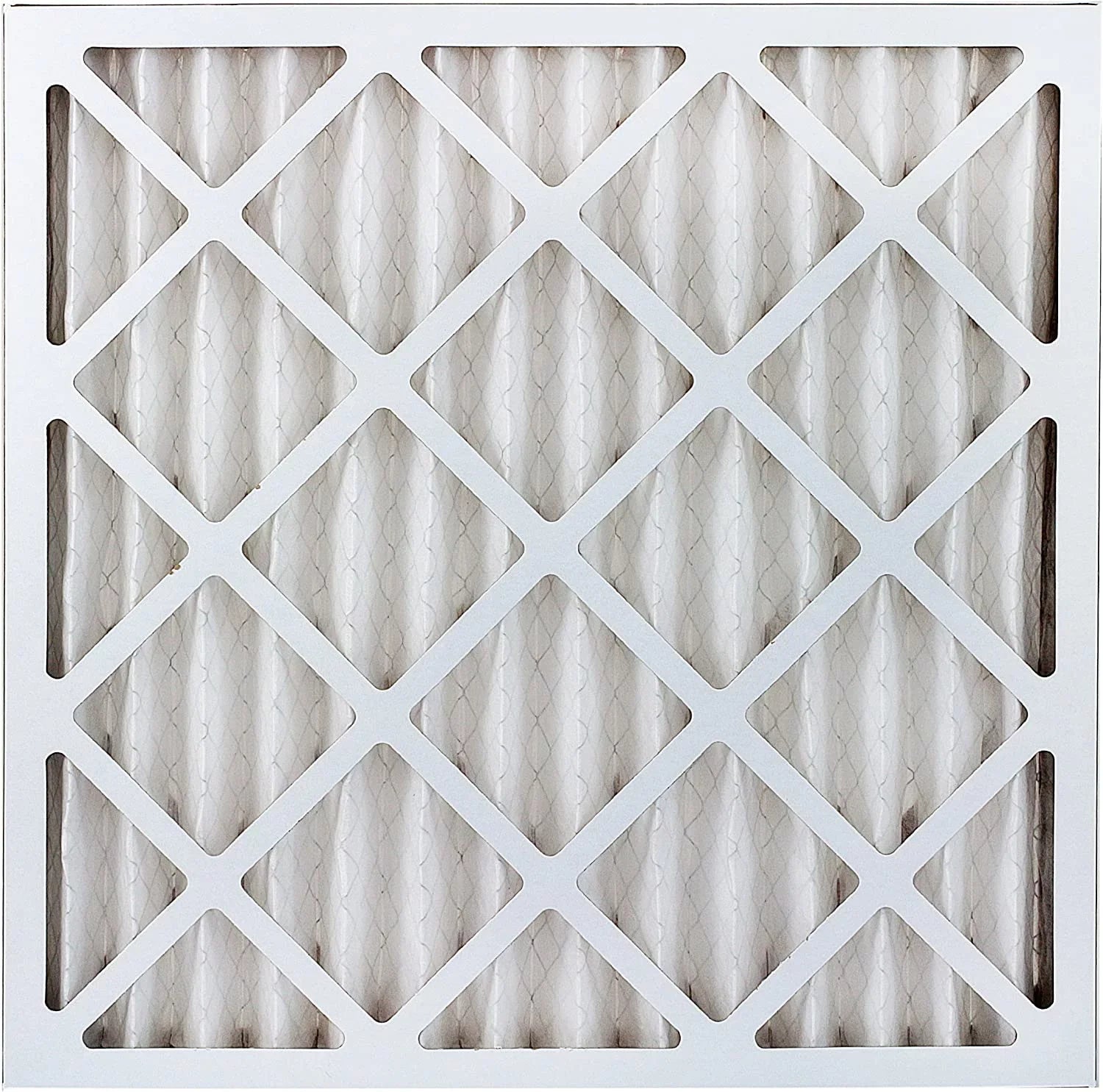 Filterbuy 20x20x4 MERV 13 Pleated HVAC AC Furnace Air Filters (5-Pack)