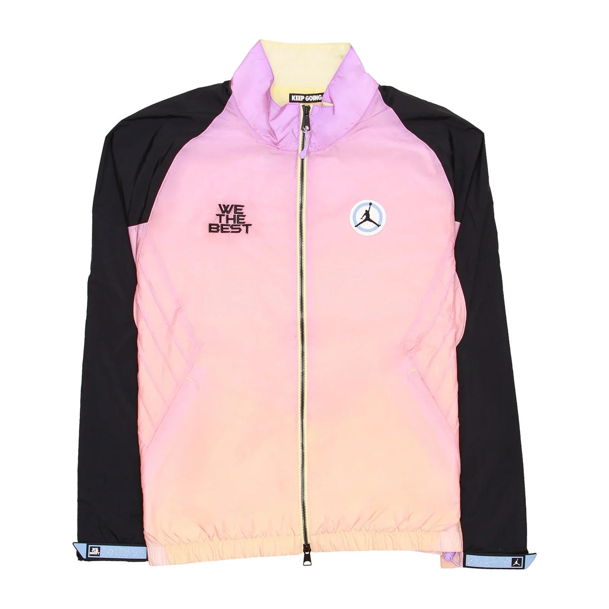Nike Jordan X DJ Khaled Men's Windbreaker Jacket (Medium, Bicycle Yellow)