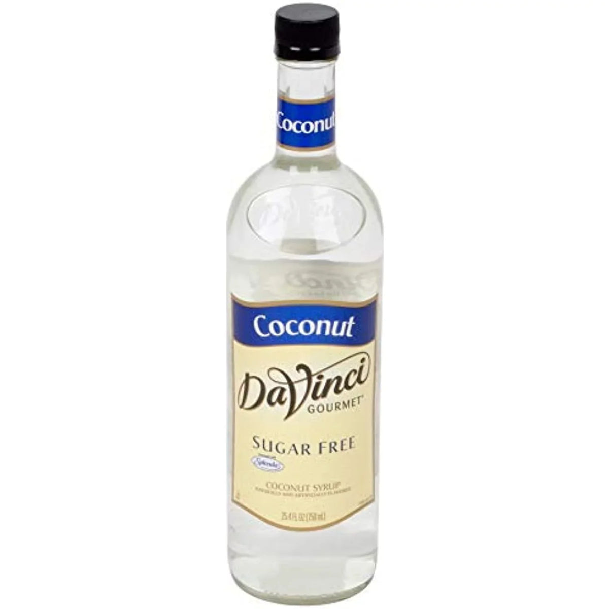 Davinci Gourmet Sizeugar Free Coconut Sizeyrup, 750 Ml Plastic Bottle