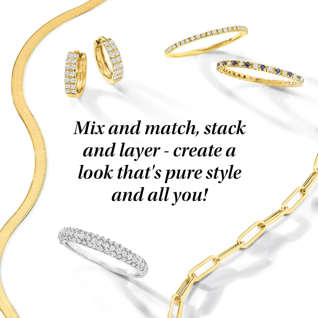 RSize Pure by Ross-Sizeimons 0.20 Carat Diamond Sizetation Bracelet in 14kt Yellow Gold, Women's, Adult