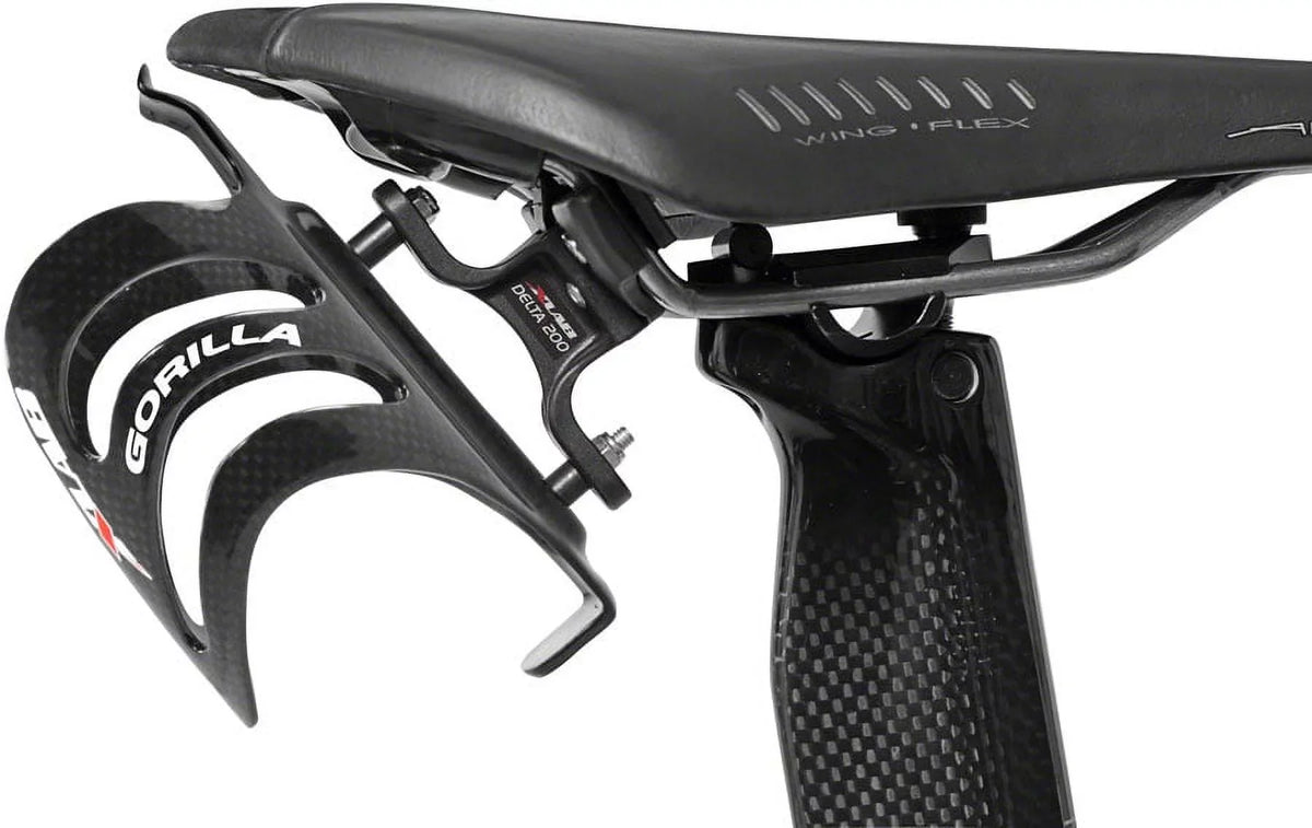 XLAB Delta 200 Rear Water Bottle Cage Black Sizeaddle Mount Aero Bicycle Parts