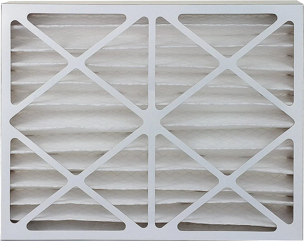 Filterbuy 20x25x4 MERV 8 Pleated HVAC AC Furnace Air Filters (3-Pack)