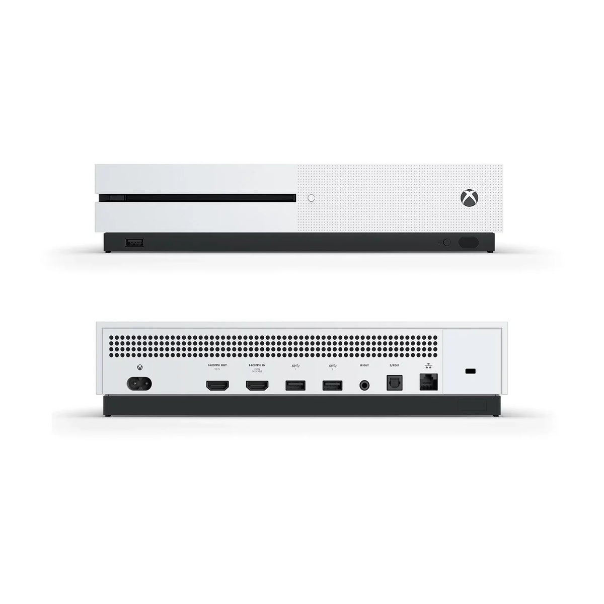 Used Xbox One Size Console with Xbox One Wireless Controller 500GB - Columbia, Ivory