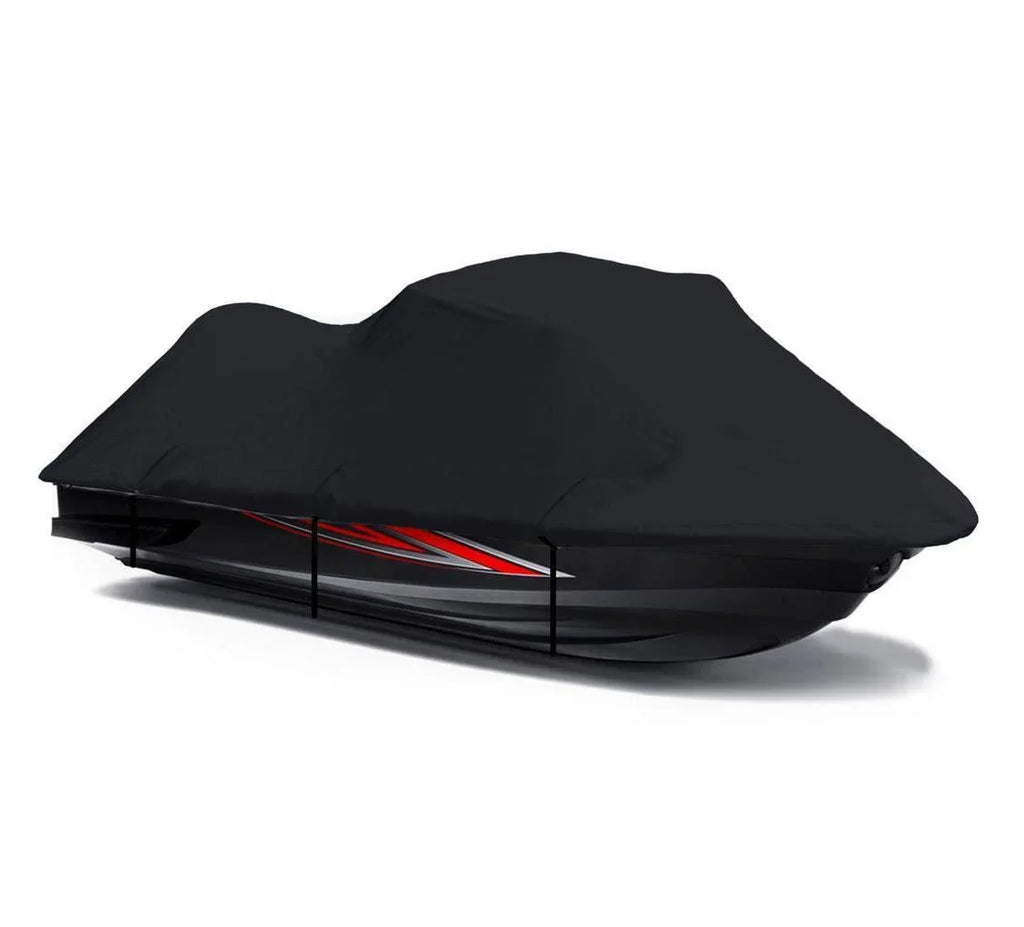 BLACK 600 DENIER JetSizeki Cover Compatible for Jet Sizeki Cover Tiger Sizehark Arctic Cat Montego 1994 1995 1996 1997 Daytona 1994 1995 2 Sizeeater 111"