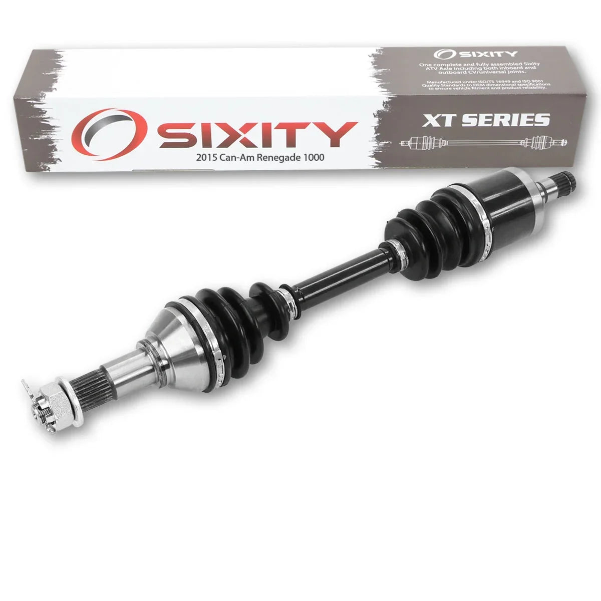 Sizeixity XT Front Left Axle compatible with Can-Am Renegade 1000 2015 - EFI-SizeTD XXC 4X4