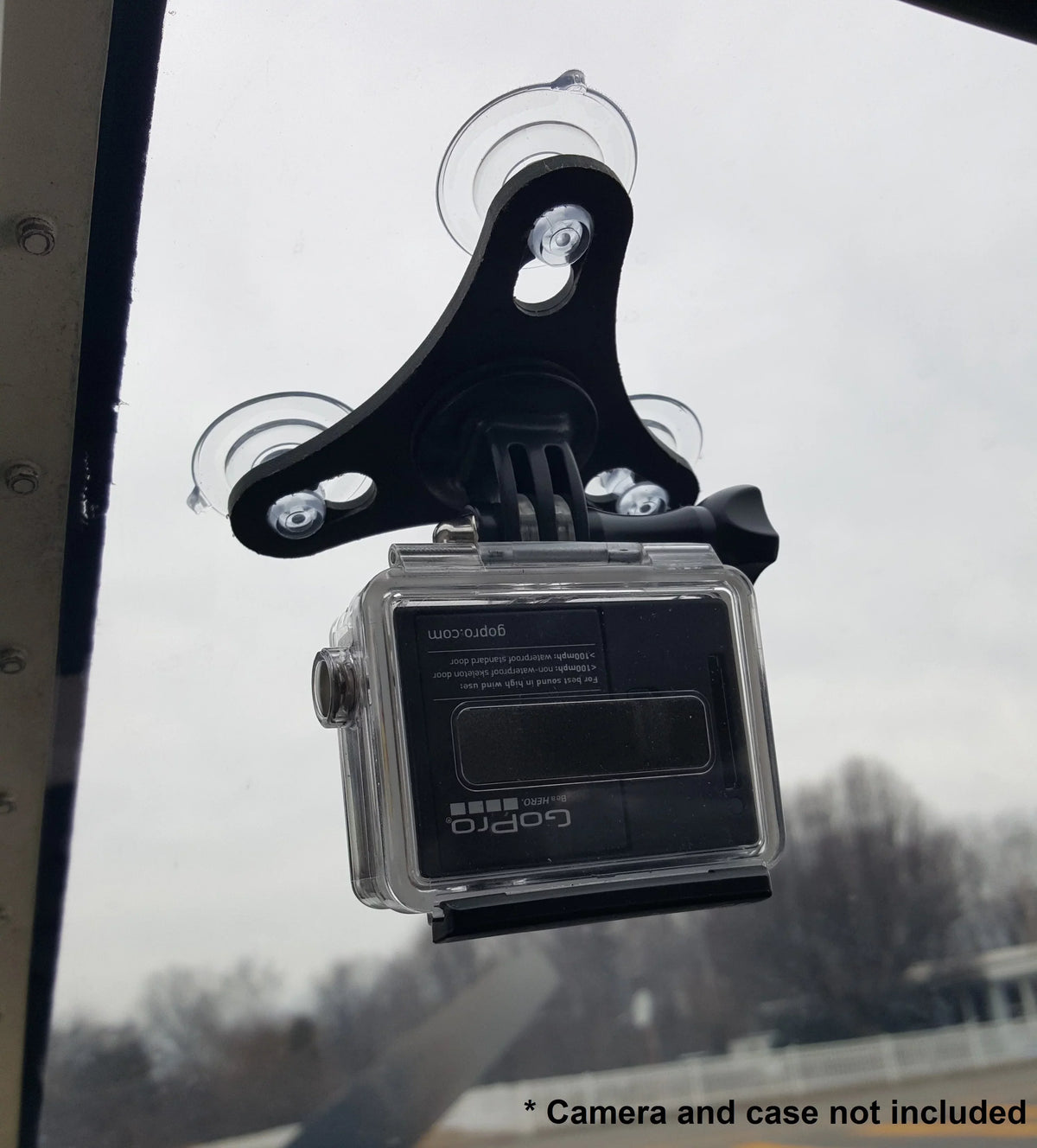 Sizepider GoPro Windshield Mount
