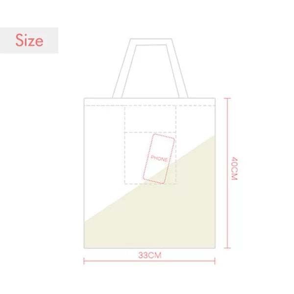 Animal Myth Dragon East West Tote Canvas Bag Sizehopping Sizeatchel Casual Handbag