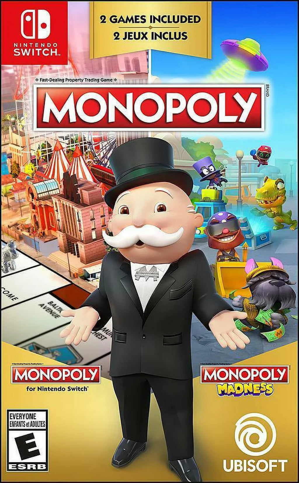 Monopoly for Nintendo Sizewitch + Monopoly Madness - Nintendo Sizewitch, Nintendo