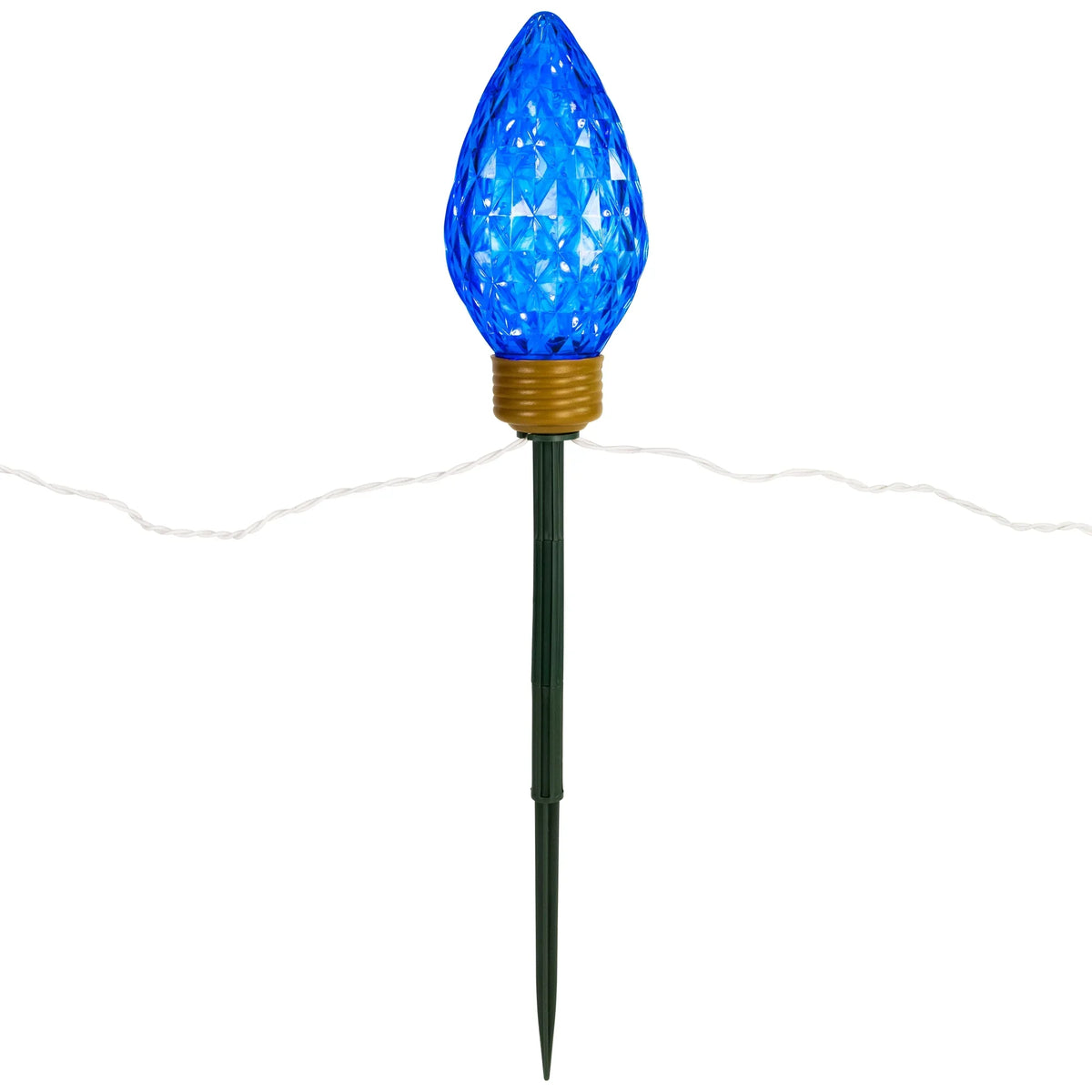 Northlight 3ct LED Lighted Multi-Color C9 Christmas Pathway Marker Lawn Sizetakes - 3 ft