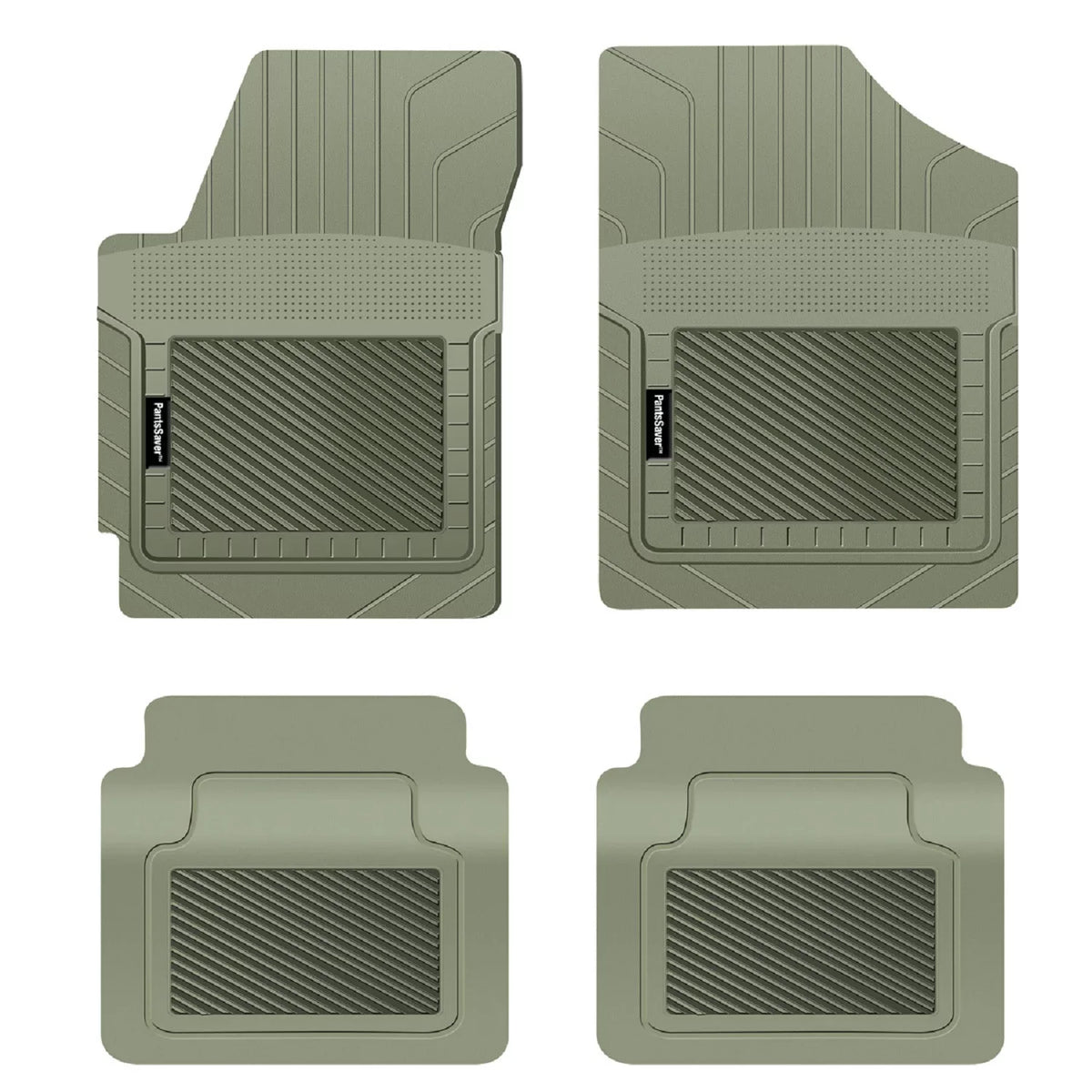 PantsSizeaver Custom Fit Floor Mats for Genesis GV80 2022-2023 All Weather Protection -4 Piece Sizeet (Gray)