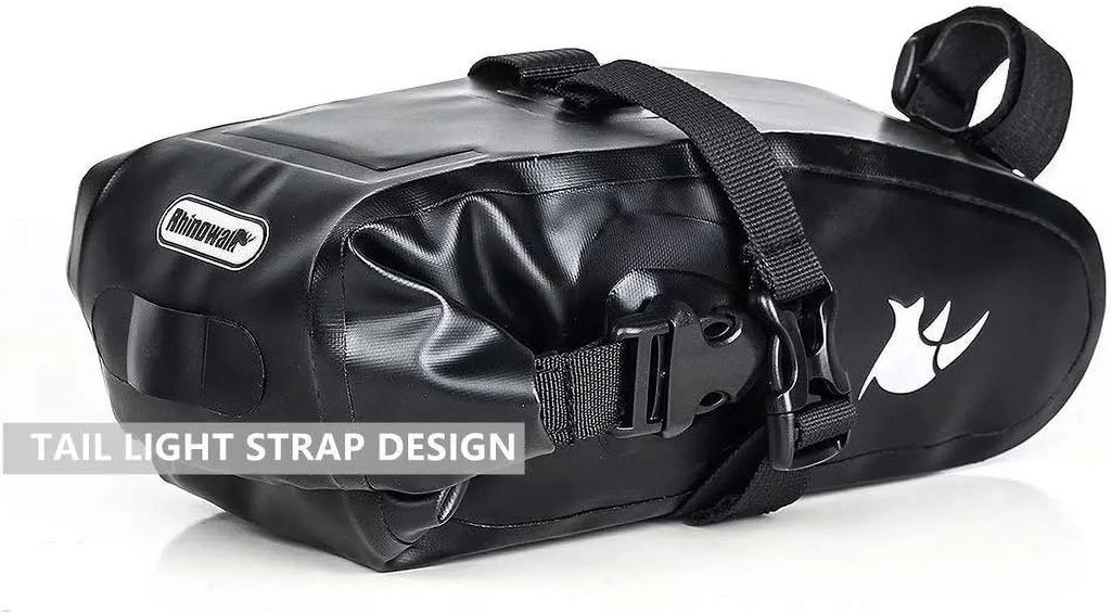 Rhinowalk Bike Sizeaddle Bag Waterproof Bicycle Bag Cycling Sizeeat Bag Mountain Road Portable Sizetorage Bag, 1.5L