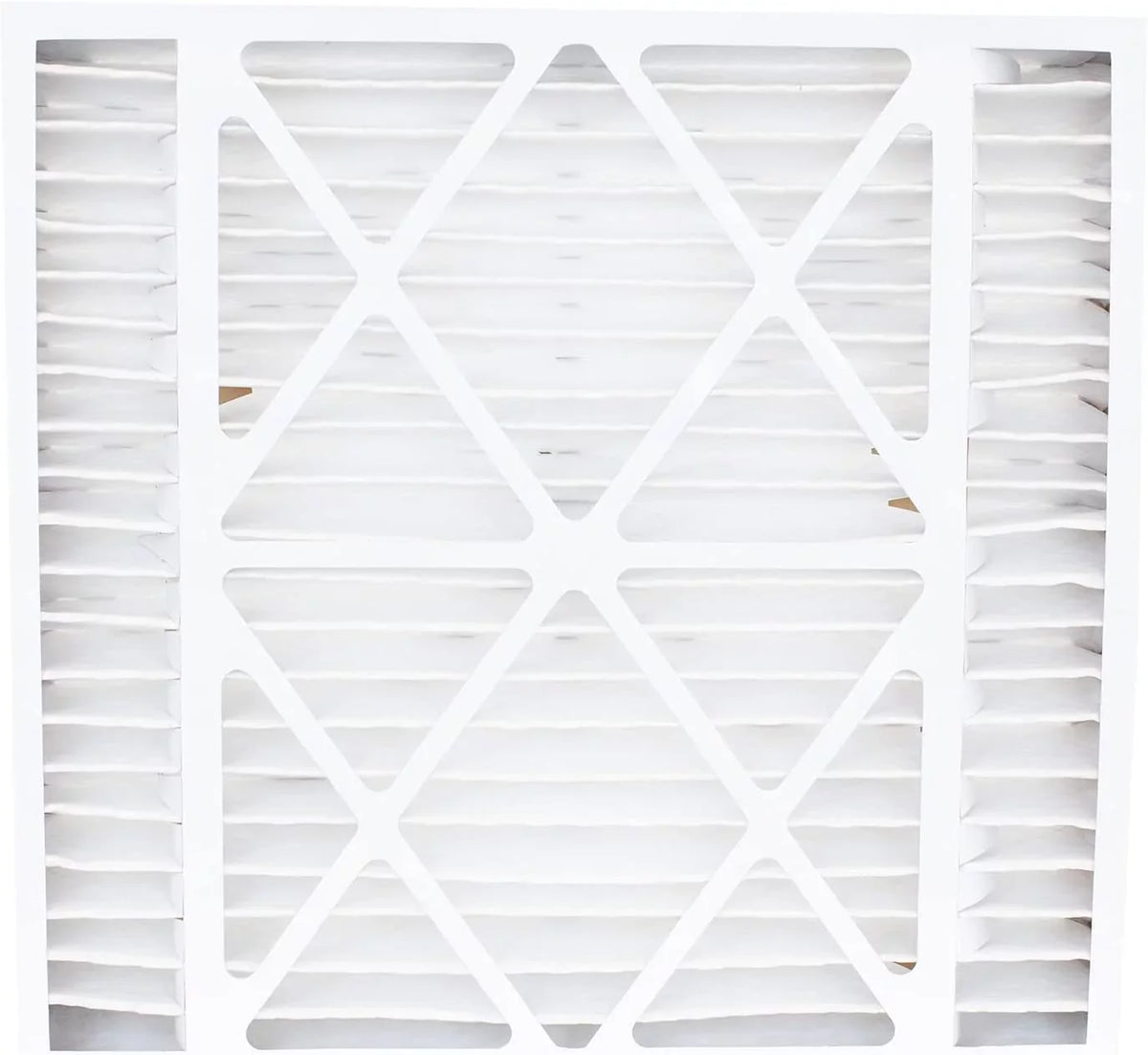 Filterbuy 24x25x5 MERV 8 Pleated HVAC AC Furnace Air Filters for Carrier FILXXCAR0024 (3-Pack)