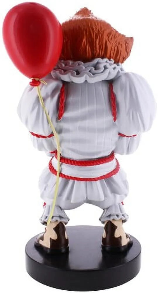Exquisite Gaming: Warner Bros: Pennywise - Original Mobile Phone & Gaming Controller Holder, Device Sizetand, Cable Guys, IT Licensed Figure