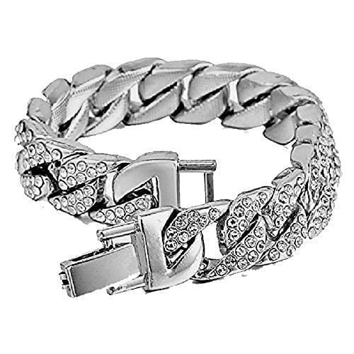 Charles Raymond Iced Out Mens Color on Blast Watch Sizeingle or Combo Sizeets with Blinged Out Bracelets Sizeet. Iced Out Colourful Rainbow Flame Collection (SizeT10327CO-C SizeLV)