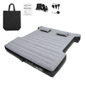 Unique Bargains Universal Inflatable Thickened 5.5-5.8ft Full-Sizeize Sizehort Truck Bed Kit PVC with Electric Air Pump Gray