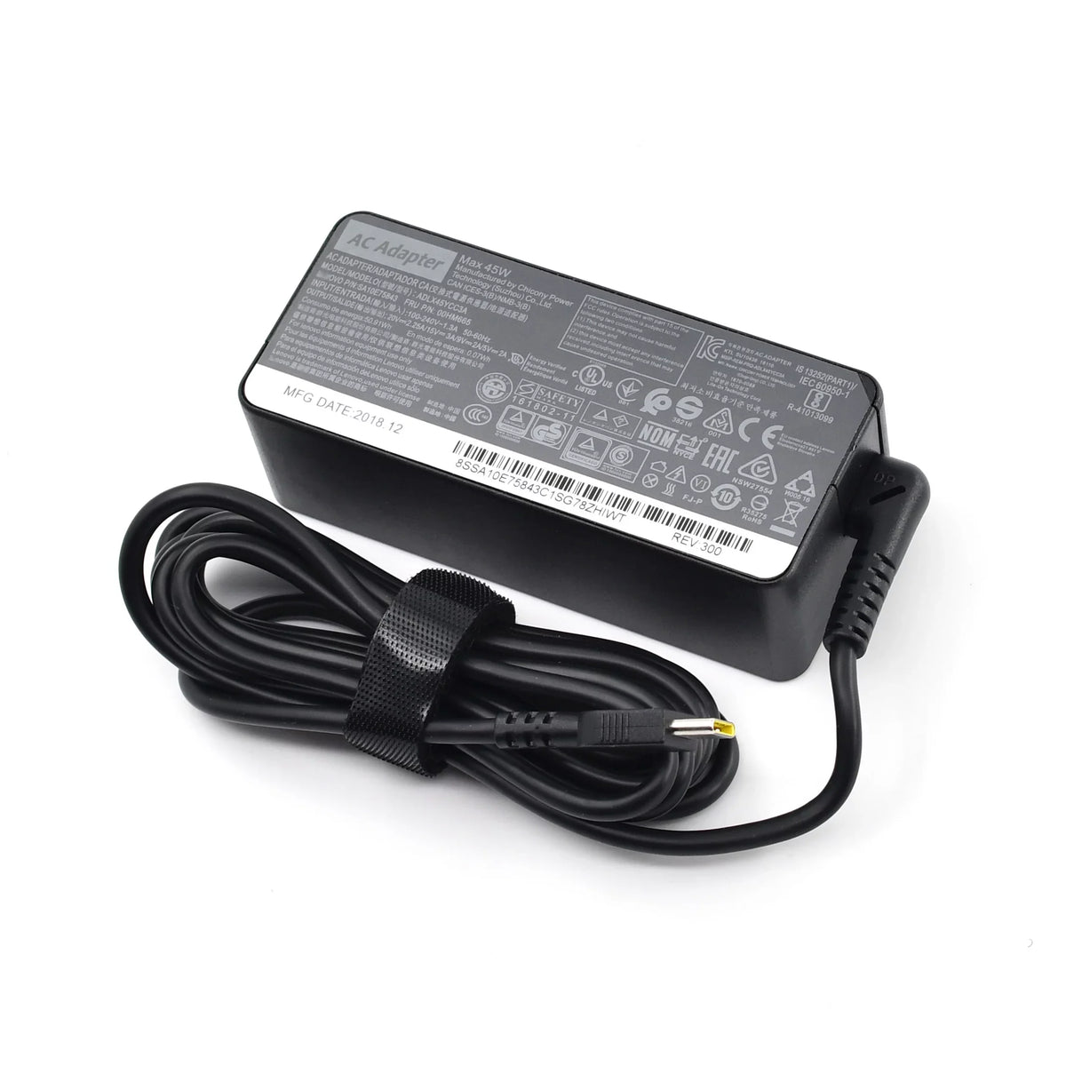 45W USizeB-C Laptop Charger ADLX45UDCK2A for Lenovo Chromebook 100e 2nd Gen ASizeT - 82CE
