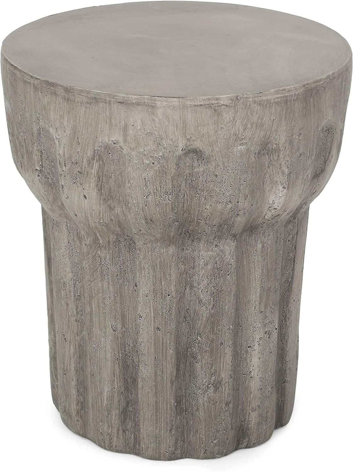 TJUNBOLIFE Matthew Indoor Contemporary Lightweight Accent   Concrete Finish