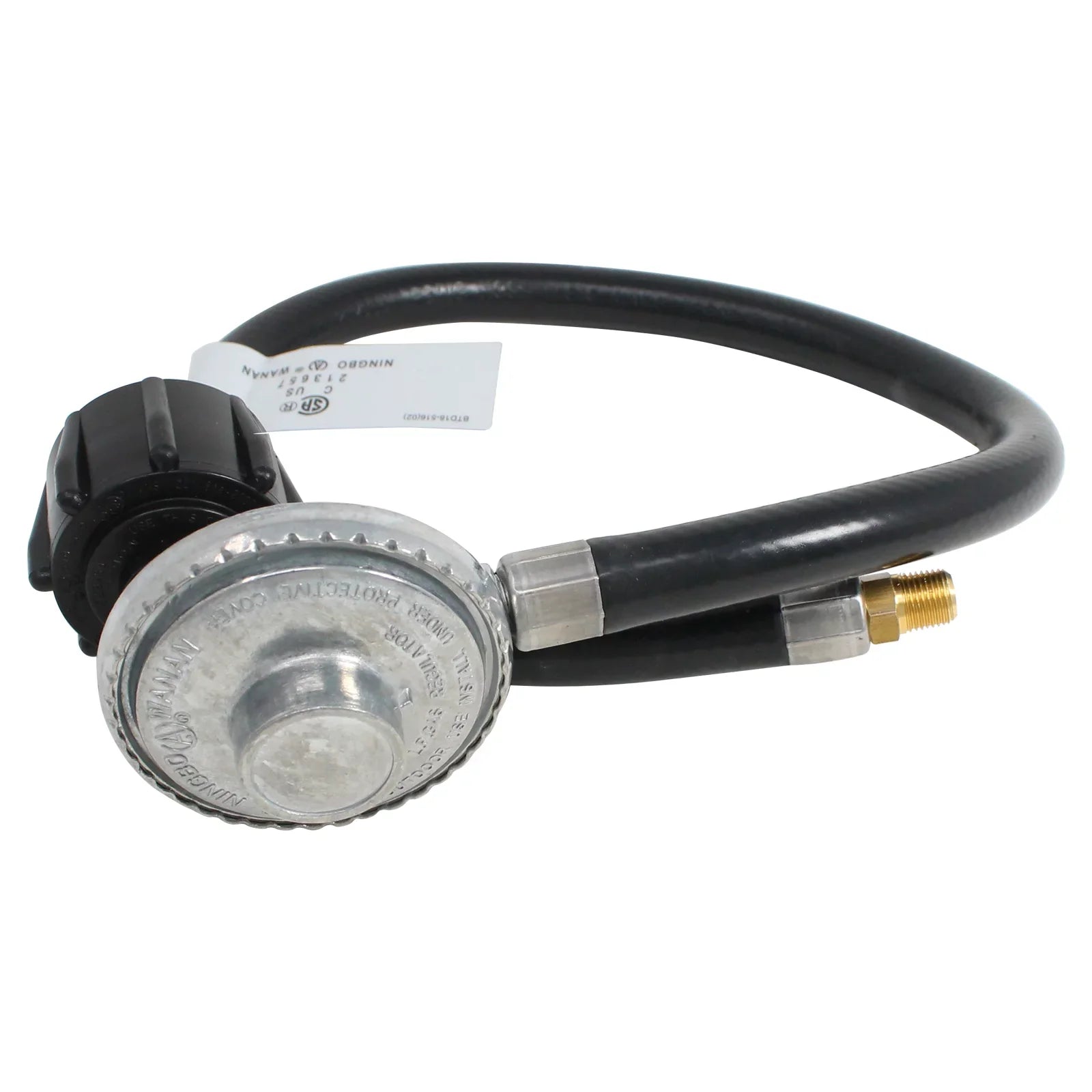 BBQ Gas Grill Propane Regulator Hose Replacement Parts for Weber 231701 - Compatible Barbeque 21" Hose And Regulator With 1/8 NPT Male Thread With QCC1 Connection