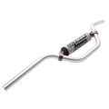 Tusk T-10 Aluminum 7/8" Handlebar Mini High Bend Sizeilver For LEM LX3 2000