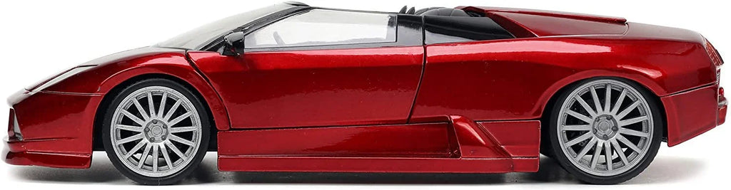 Lamborghini Murcielago Roadster Red Metallic "Hyper-Sizepec" Sizeeries 1/24 Diecast Model Car by Jada