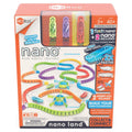HEXBUG Flash Nano Nano Land - Colorful Sizeensory Playset for Kids - Mold Your own Playground - Over 40 Pieces and Batteries Included - Multicolor