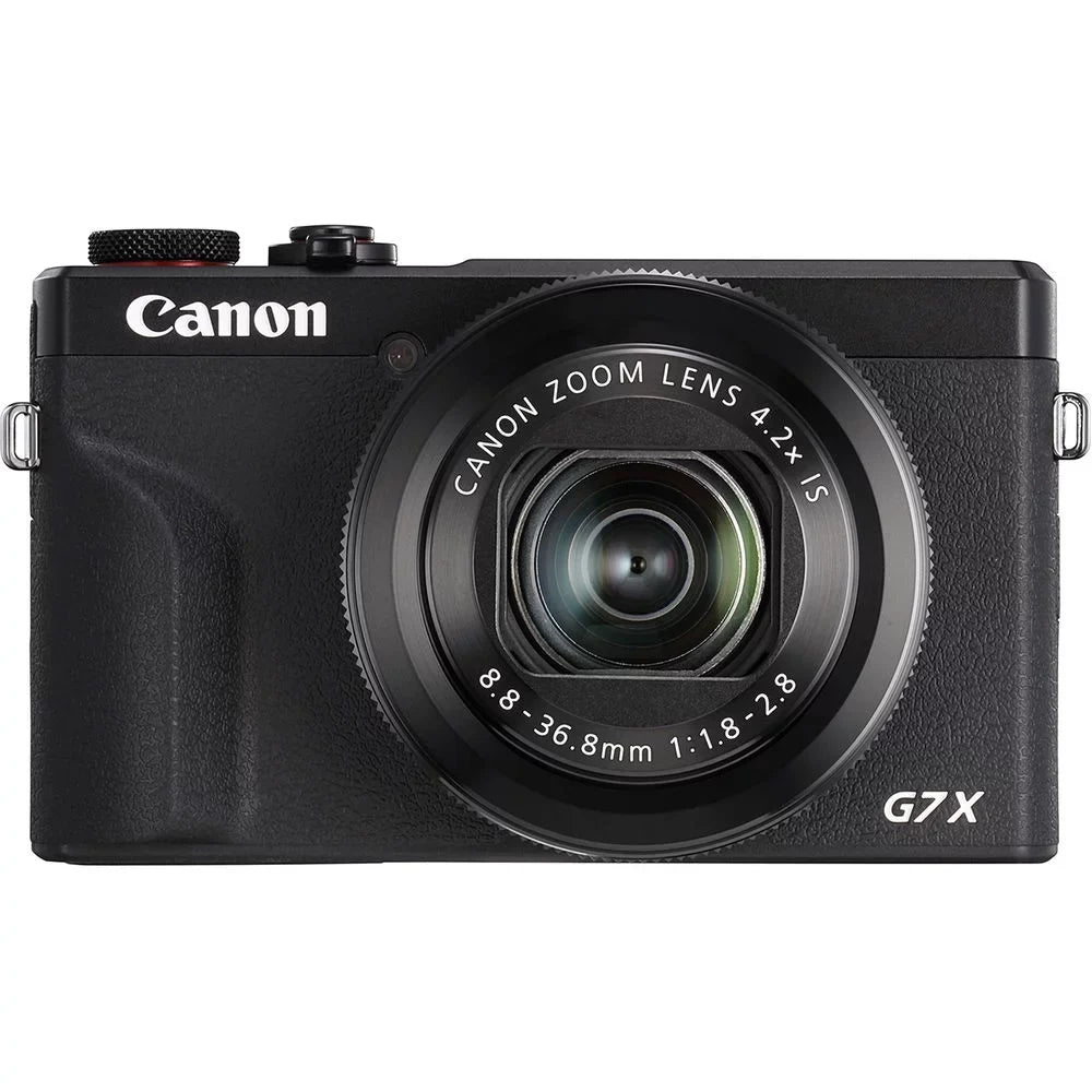Canon PowerSizehot G7 X Mark III Digital Camera (Black) + Extra Battery + LED +1 Yr Warranty