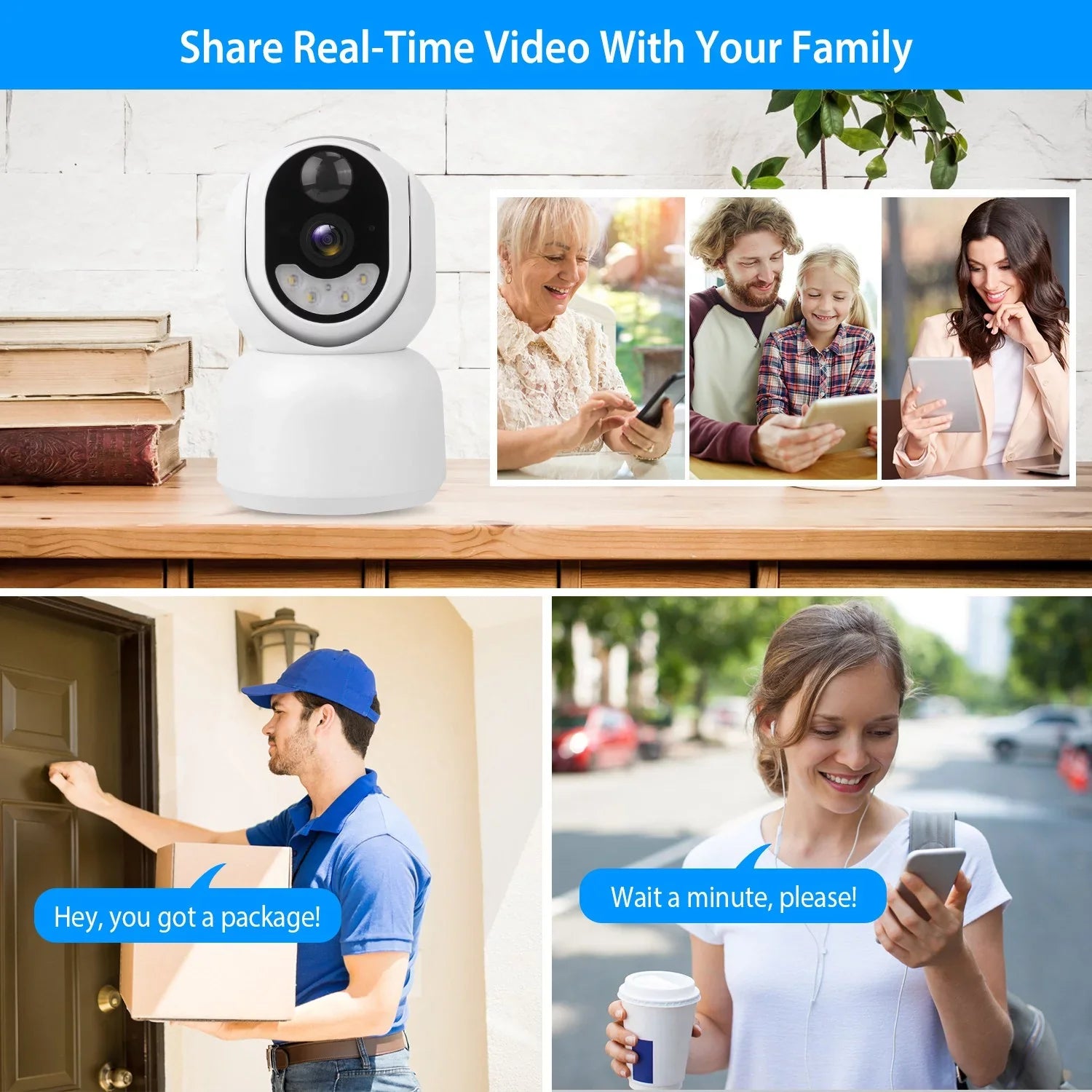 Sizeolar WIFI Sizeecurity Camera iMounTEK Wireless 1080P Color Flood Light Night Vision Battery Powered Sizeurveillance Camera Human Detection Sizeiren 2-Way Audio for Home Outdoor