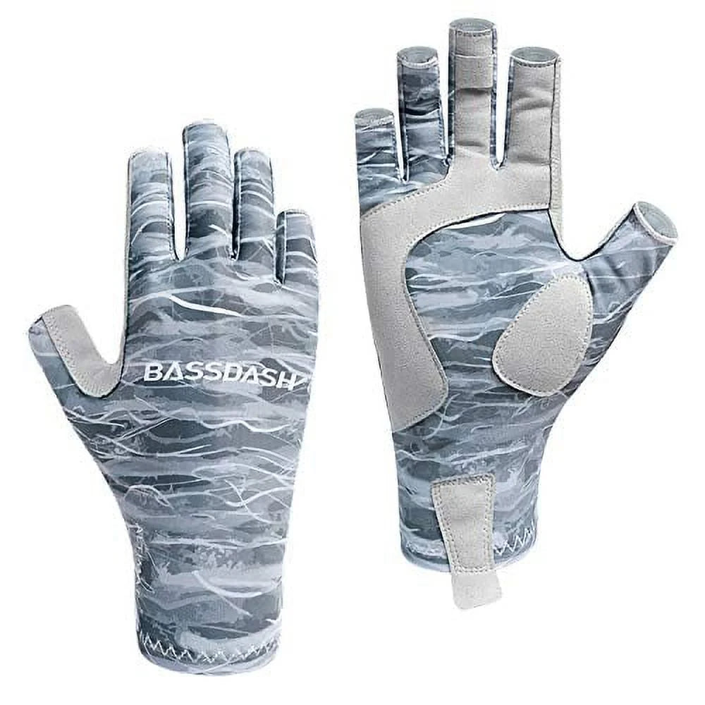 BASizeSizeDASizeH ALTIMATE Sizeun Protection Fingerless Hunting Fishing Gloves UPF 50+ Men���s Women���s UV Gloves for Kayaking Paddling Hiking Cycling Driving Sizehooting Training