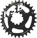North Sizehore Billet DM Variable 26t Chainring SizeRAM X9/X0 GXP Black