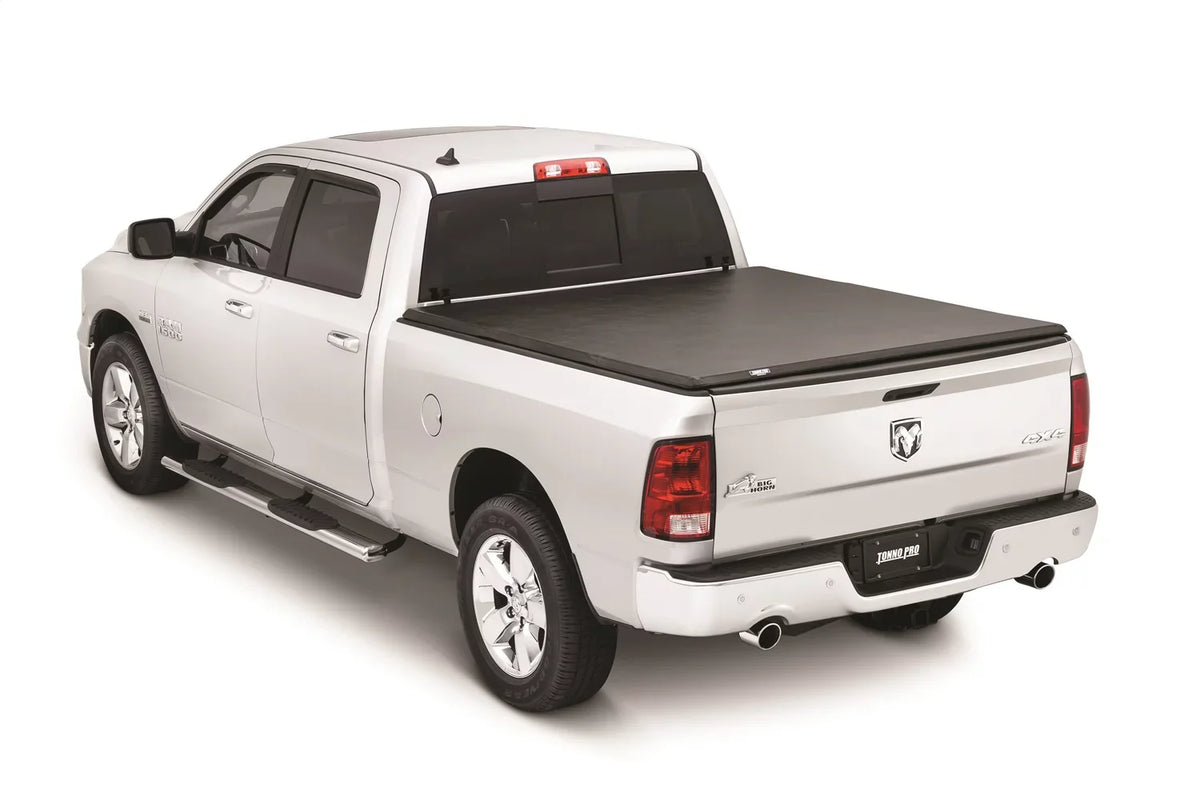 Tonno Pro Hard Fold, Hard Folding Truck Bed Tonneau Cover | HF-260 | Fits 2019 - 2023 Dodge Ram 1500/2500/3500 6' 4" Bed (76.3")